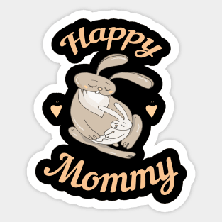 Happy Mommy T-shirt Sticker